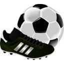 download Soccer clipart image with 225 hue color