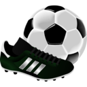 download Soccer clipart image with 270 hue color