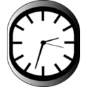 download Wall Clock Icon clipart image with 0 hue color