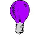 download Light Bulb 2 clipart image with 225 hue color