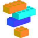 download Legoblocks Brunurb clipart image with 180 hue color