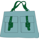 download Bag clipart image with 135 hue color