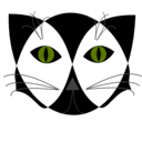 download Hypno Cat clipart image with 315 hue color