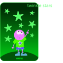 download Numu09 Stars clipart image with 270 hue color