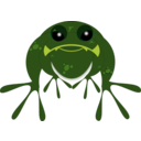 download Frog clipart image with 0 hue color