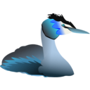download Podiceps Cristatus clipart image with 180 hue color