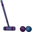 download Croquet Stroke clipart image with 180 hue color