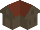 Placeholder Isometric Building Icon Colored Dark Alternative