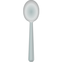 download Flatware Spoon clipart image with 180 hue color