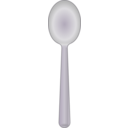 download Flatware Spoon clipart image with 270 hue color