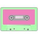 download Audio Tape clipart image with 270 hue color