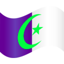 download Algeria Flag 2 clipart image with 135 hue color