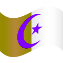download Algeria Flag 2 clipart image with 270 hue color