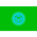 download Flag Of Kyrgyzstan clipart image with 135 hue color
