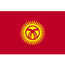 download Flag Of Kyrgyzstan clipart image with 0 hue color