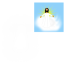 download Jesus clipart image with 0 hue color