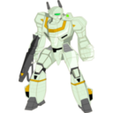 download Mecha Fighter clipart image with 45 hue color