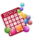 download Bingo clipart image with 0 hue color