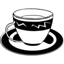 download Fast Food Drinks Tea Cup clipart image with 0 hue color