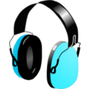 download Headphones clipart image with 135 hue color