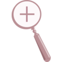 download Magnifying Glass clipart image with 135 hue color