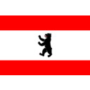 download Flag Of Berlin clipart image with 0 hue color