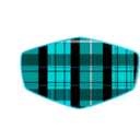 download Tartan clipart image with 180 hue color
