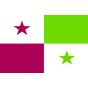 download Flag Of Panama clipart image with 90 hue color