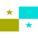 download Flag Of Panama clipart image with 180 hue color