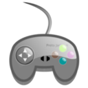 download Simple Game Pad clipart image with 90 hue color