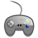 download Simple Game Pad clipart image with 135 hue color