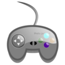 download Simple Game Pad clipart image with 180 hue color