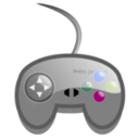 download Simple Game Pad clipart image with 225 hue color