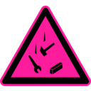 download Signs Hazard Warning clipart image with 270 hue color