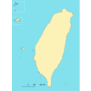 download Taiwan Map clipart image with 0 hue color