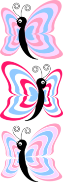 Cartoon Butterfly Cm8