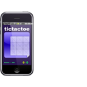 download Javascript Phone Tictactoe Game clipart image with 45 hue color