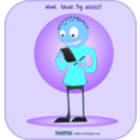 download Numu01 Mobile clipart image with 180 hue color