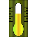 download Thermometer Icon clipart image with 45 hue color