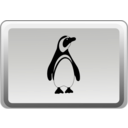 download The Linux Key clipart image with 180 hue color