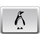 download The Linux Key clipart image with 0 hue color