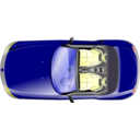 download Bmw Z4 Top View clipart image with 0 hue color