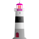 download Lighthouse clipart image with 315 hue color
