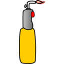 download Blowtorch clipart image with 0 hue color