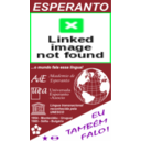 download Esperanta Propagando clipart image with 135 hue color