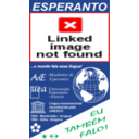 download Esperanta Propagando clipart image with 0 hue color