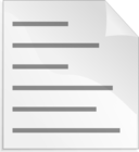 Text Page Icon