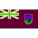 download Flag Of Montserrat United Kingdom clipart image with 90 hue color
