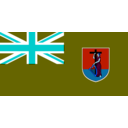 download Flag Of Montserrat United Kingdom clipart image with 180 hue color