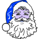 download Classic Santa clipart image with 225 hue color